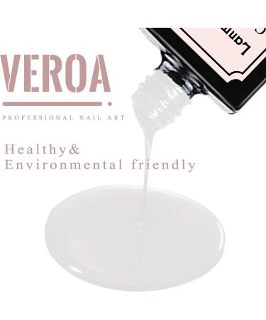 VEROA 10 lm Milky White Gel Nail Polish Colours - Soak-Off UV White Gel Polish - Long Lasting & Easy to Apply Nail Polish Gel for Salon & Home DIY  - Buy Online on GoSupps.com
