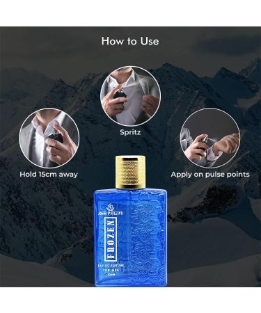 JEPRIK Frozen Eau De French Perfume Daily Casual Wear For Men - 100 ml - Buy Online on GoSupps.com