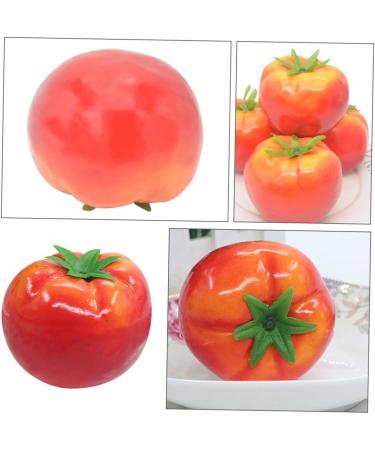 Zerodeko 30 Pcs Imitation Tomato Realistic Vegetable Model Simulated Tomato Model Fake Grapes Home Decoration Photo Prop Faux Plants Tomato Fake Fruit Red Foam Cherry Tomatoes - Buy Online on GoSupps.com