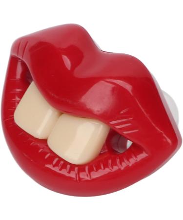 Funny Red Lip Shape Pacifier - Eco-Friendly Silicone Baby Mouth Support - Buy Online on GoSupps.com