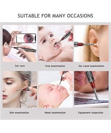Datianu Ear Wax Removal Tool Ear Cleaner with Camera Ear Cleaning Kit with 6 LED Lights Ear Wax Removal Kit Ear Cleaner for Travel - Buy Online on GoSupps.com
