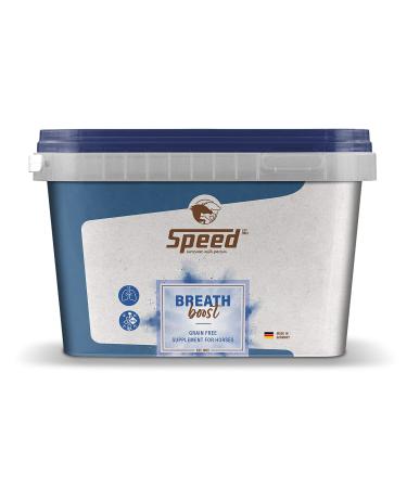 Speed Breath Boost 1 500 g support for the respiratory tract of horses lets the horse take a relaxed breath promotes coughing grain -free