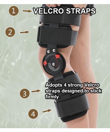 Children's Rear OP Hinged Knee Brace | ROM Knee Immobilizer & Lateral Stabilizer for Pain Relief ACL Support & Arthritis - Buy Online on GoSupps.com