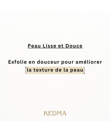 Kedma - Peach & Honey Dead Sea Salt Scrub - Exfoliating & Revitalizing - For Smooth & Nourished Skin - 350g - Buy Online on GoSupps.com