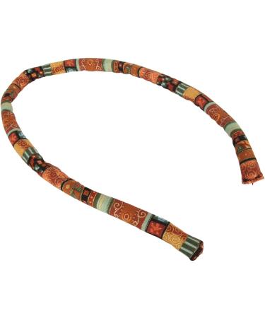 Spiral Lock Hair Tie Iron Long Dreads Hair Ties Accessory Wash Ethnic Holder Set Clean Washing Stand Oriental Yellow Elastics Ties - Buy Online on GoSupps.com