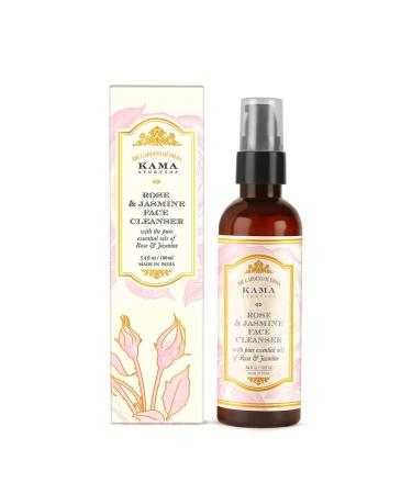 Kama Ayurveda Rose and Jasmine Face Cleanser | Pure Essential Oils | 100ml | International Shipping - Buy Online on GoSupps.com