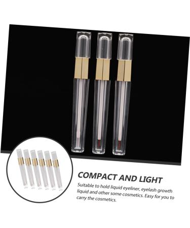 Healvian 6pcs Bottle Female Eyeliner Tubes Mascara Clear Refillable Mascara Tube - Buy Online on GoSupps.com
