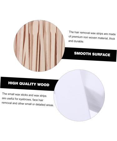 Beavorty 1200pcs Disposable Beauty Bar Spatula Set | Small Wooden Wax Applicators | Natural Birch Beauty Tools for Professional Use - Buy Online on GoSupps.com