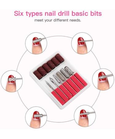 Professional Nail Drill Machine 35000RPM Electric Nail Drill Rechargeable Efile Nail Drill for Acrylic Gel Nails Portable Pedicure Drill Set Nail Buffer Manicure Pedic White - Buy Online on GoSupps.com