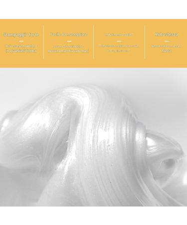3D Nail Gel - White Carved Non Sticky Gel For Manicure | Solid 3D Nail Rt 5G | Salon Quick Dry Nail Design Supplies | Creative Nail Extension | - Buy Online on GoSupps.com