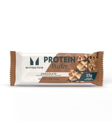 Myprotein Protein Bars Crispy Protein Wafers 15g High Protein Snacks Box of 10 Chocolate Wafers Packs Milk & Whey Protein Isolate Light & Crunchy - Buy Online on GoSupps.com
