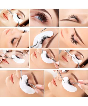 Florica 50 Pairs Lint-Free Eye Pads for Eyelash Extensions | Hydrogel Gel Eye Masks & Flaps - Blue - Buy Online on GoSupps.com