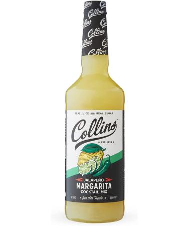 Collins Jalapeno Margarita Mix - Real Jalapeno Puree & Citrus Juices - 32 fl oz - Buy Online on GoSupps.com