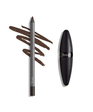 Julep Stay Sharp: When Pencil Met Gel Long-Lasting Waterproof Gel Eyeliner: RIch Brown & Cosmetic Makeup Pencil Sharpener Travel Friendly Easy Cleaning Beauty Sharpener For Eyeliner Lipliner Pencils