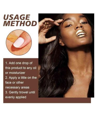 Bronzing Drops Dupes - Anti-Pollution Peptide Serums for Skin Care | Self Tanner Liquid Bronzer Drops for Replenishing Skin | Aging Skin Treatment (3pc) - Buy Online on GoSupps.com