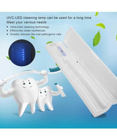 Buy Professional Toothbrush Sterilizer & Cleaning Box - LED Toothbrush Cleaner for Family Use | Sanitizing Solution for Oral Hygiene - Buy Online on GoSupps.com