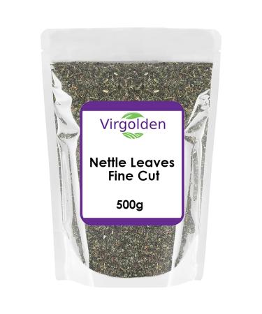 Nettle Leaves Fine Cut 500g by Virgolden - Perfect for Detox