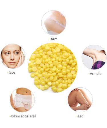 Hair Removal Wax Beans Yellow - Brazilian Depilation 1 Kg | Kickkick - Smooth Skin Anytime - Buy Online on GoSupps.com