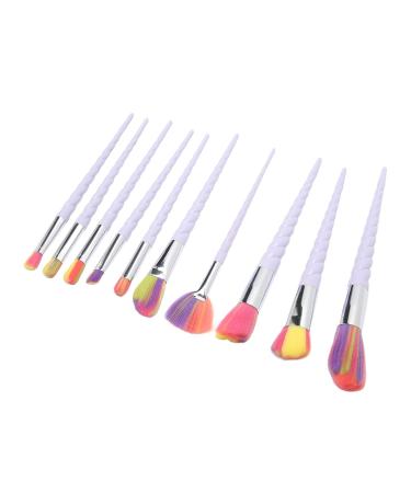 Colorful Bristle Makeup Brush Set - Portable Cosmetic Kit for Powder Eyeshadow & Blush - Ideal for All Skin Types - Buy Online on GoSupps.com