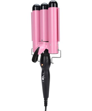 3 Barrel Curling Iron Wand - Adjustable Temperature Hair Waver & Curler for Professional Styling | Ideal for Home & Salon Use - Buy Online on GoSupps.com