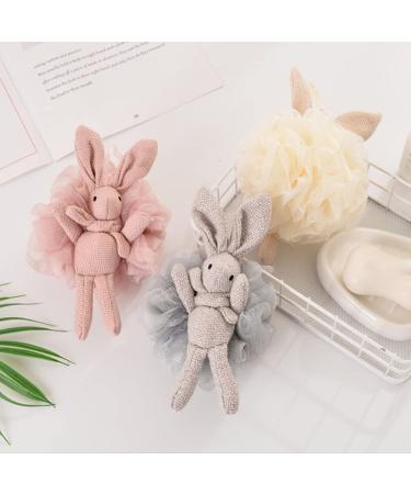 Beaupretty 3Pcs Bath Loofah Shower Animal Exfoliating Body Scrubber Set - Buy Online on GoSupps.com