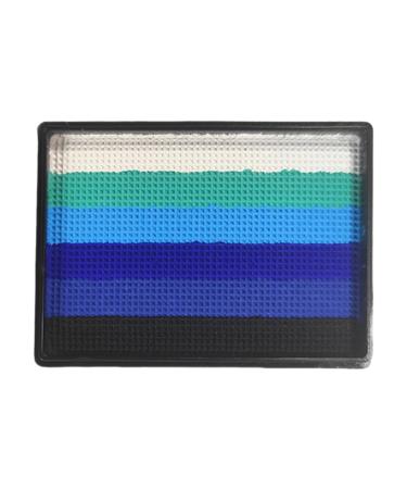 Byeaon Face Paints 25g Face Paint Kit Face and Body Paint Palette Water-Activated Formula for Cosplay Festivals Parties Adults and Children