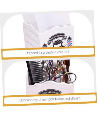 VINTORKY Scissors Storage Box Barbershop Comb Rack Barber Tools Hairdressing Scissor Holder Hairstyling Scissor Holder Scissor Holder for Barbershop Hairdressing Tool Organizer Shear Holder - Buy Online on GoSupps.com