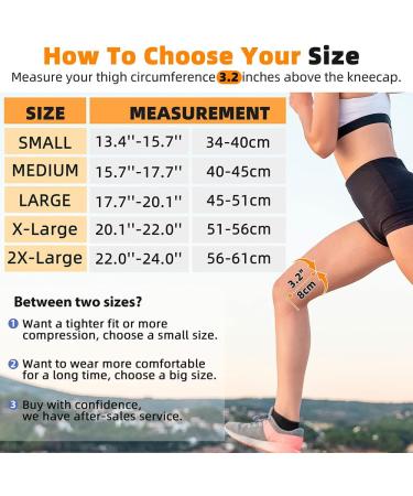 ihuan Knee Braces - Open Patella Compression Sleeve for Meniscus Tear, MCL, ACL, Arthritis - Adjustable Straps for Knee Pain Relief - Black, Medium - Buy Online on GoSupps.com