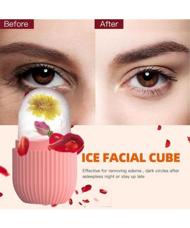 Square Ice-Cube Mold Silicone Ice Mold Ice-Cube Roller for Face Eyes and Neck Naturally Conditioning and Skin Care De-Puff Eye Bags B - Buy Online on GoSupps.com
