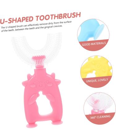 Shop Minkissy 6-Piece Shaped Manual Toothbrush Set for Kids | Eco-Friendly Children's Dental Care - Buy Online on GoSupps.com