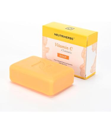  NEUTRIHERBS Neutriherbs Turmeric Facial Body Soap (150g.1 bar) Vitamin C Whitening Bar Soap for Acne Irregular Complexion Natural Soap Cleansing - Buy Online on GoSupps.com
