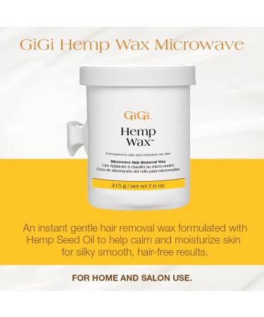 GiGi Hemp Wax Microwave 7.6 oz - Fast & Easy Hair Removal at Home - Buy Online on GoSupps.com