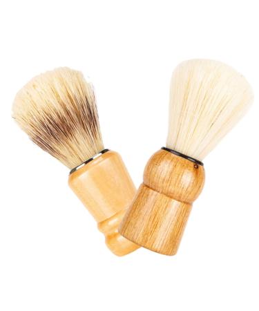 FRCOLOR 4 Pcs Beard Brush Set - Badger Shaving Brush & Styptic Pencil for Men - Premium Shaving Accessories - Buy Online on GoSupps.com