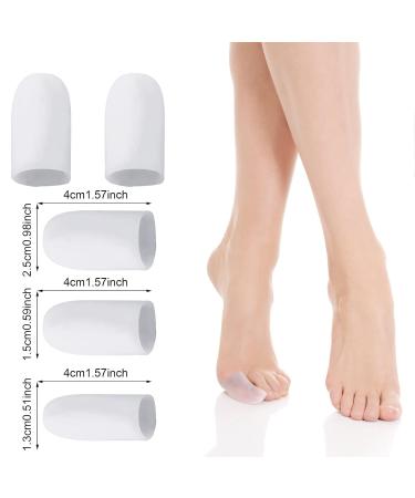 12 PCS Soft Gel Toe Protector for Toe Pain Relief - Silicone Toe Caps for Running and Walking - Toe Guards for Men and Women - Buy Online on GoSupps.com