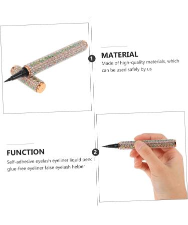DOITOOL Waterproof Eyeliner 1pc Eyeliner Fake Eyelashes Fake Lashes Eye Lining Pen Makeup Accessory Full Diamond Retouching Pen 1 count (Pack of 1) As Shown - Buy Online on GoSupps.com