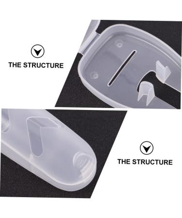 Angoily Mini Koffer Shaver Covers - 4 Pack Pocket Razor Protection Case for Men | Hard Shell Dustproof Razor Box - Buy Online on GoSupps.com