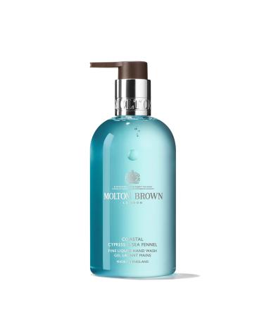 Molton Brown Coastal Cypress & Sea Fennel Fine Liquid Hand Wash 10 fl. oz. 10 Fl Oz (Pack of 1) Hand Wash (New Version)