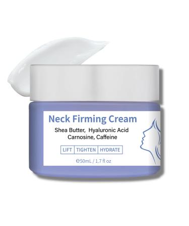 Neck Firming Cream Tighten and Lift Neck Cream Even Skin Tone Hydrate and Smooth Neck Anti-Aging Neck Cream Suitable for All Skin Types 1.7 Floz