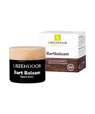 GREENDOOR Luxury Beard Care Set - Organic Soap Oil Balm Brush Comb & Scissors in Metal Box | Perfect Gift for Men - Munich Savings - Buy Online on GoSupps.com