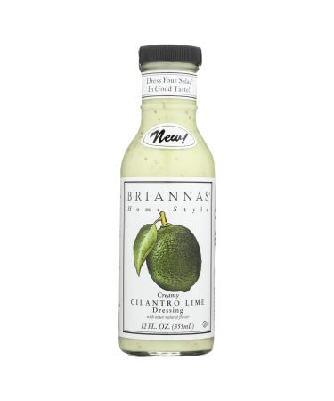 Briannas Home Style Creamy Cilantro Lime Dressing 12 fl oz (355 ml)