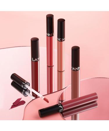 12Pcs Matte Liquid Lipstick Set - Long-Lasting Waterproof Nude Gloss Gift | Smooth Velvety Lips Makeup - Buy Online on GoSupps.com