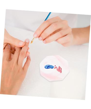 Ciieeo 4pcs Marbled Coasters & Nail Display Boards - Stylish Fruit Platter Tray Cake Stand & Nail Tools for Parties - International Shipping Available - Buy Online on GoSupps.com