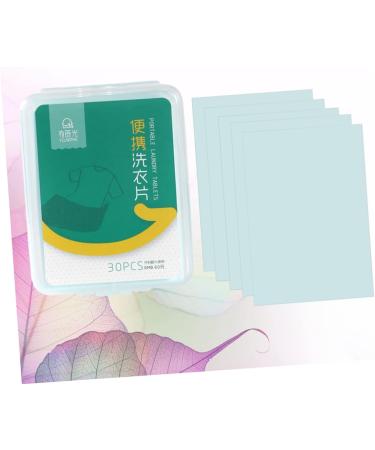 HOMSFOU 1 Box Natural Soaps Natural Laundry Sink Sponge Holder Laundry Dryer Portable Hand Watmers Laundry Natural Laundry Detergent Natural Laundry Tablets Travel Boxed Sheet - Buy Online on GoSupps.com