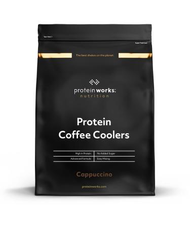 Protein Works - Protein Coffee Coolers | 22g Protein 120mg Caffeine | Coffee Flavoured Protein Shake | Protein Coffee Powder | 33 Servings | Caramel Latte | 1kg Caramel Latte 1.00 kg (Pack of 1)