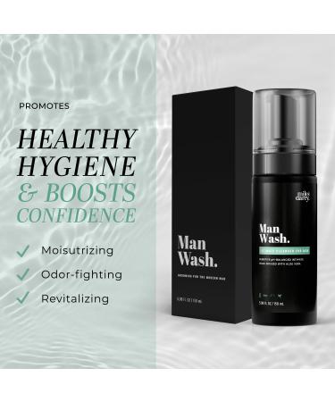 Ball Wash for Men | pH Balanced Intimate Wash | Prevents Chafing Jock Itch & Odors | Men's Hygiene Essential - Buy Online on GoSupps.com
