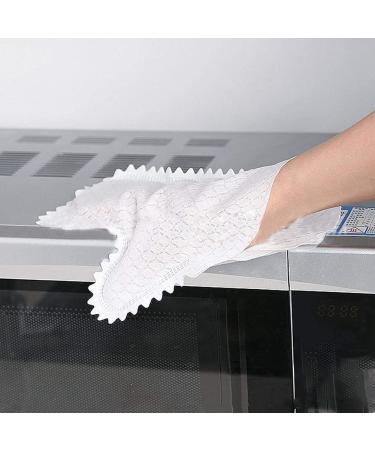 Nicfaky Disposable Dust Removal Gloves Non-Woven Fabric Dual-Sided Cleaning Gloves for Grab and Lock in Dust Pet Hair - Buy Online on GoSupps.com