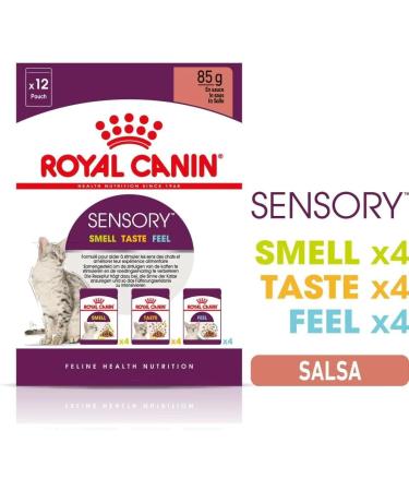 Royal Canin Sensory Mixed Pack in Gravy 12 x 85g (4 x Smell/4 x Taste/4 x Feel) - Buy Online on GoSupps.com