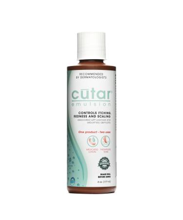 Cutar Emulsion Cream - Coal Tar Lotion for Relief from Eczema Psoriasis and Dermatitis - Helps Soothe Itchy Flaky Skin Redness Dryness and Inflammation - Buy Online on GoSupps.com