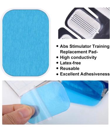 Dreamtop 60 EMS Gel Pads for Abdominal Muscle Trainer - Replacement Hydrogel Pads for Ultimate Muscle Stimulation - Buy Online on GoSupps.com