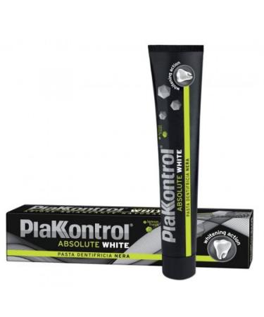 Plakkontrol Assoluto White Toothpaste Black - 75 ml